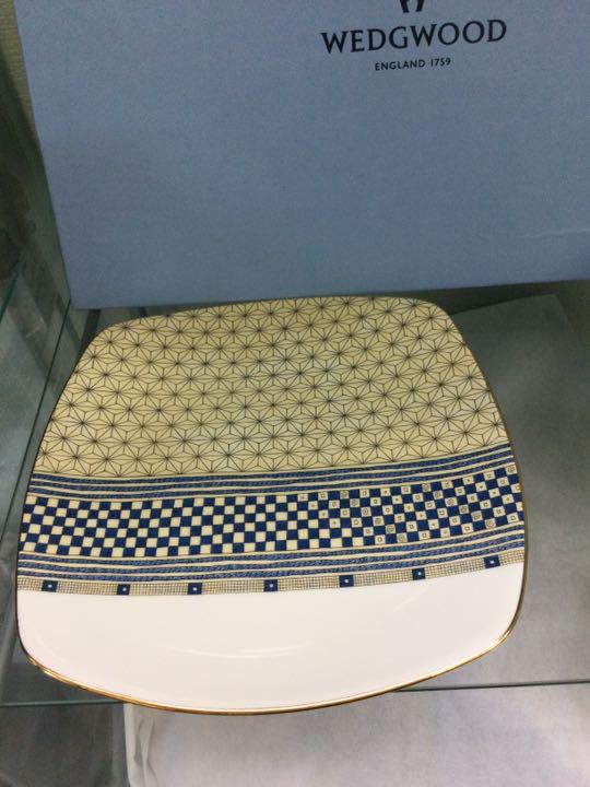 WEDGWOOD ティーボール×2 皿セット TsegF-m63825576985 ウェッジウッド サムライ 国産最新作