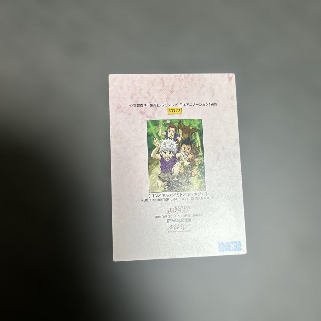 HUNTER×HUNTER カードダスマスターズ VD12 プロモ セルビデオ