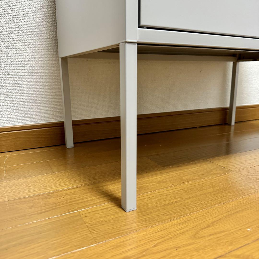 【極美品/送料込み】IKEA LIXHULT イケア キャビネット グレー 1台