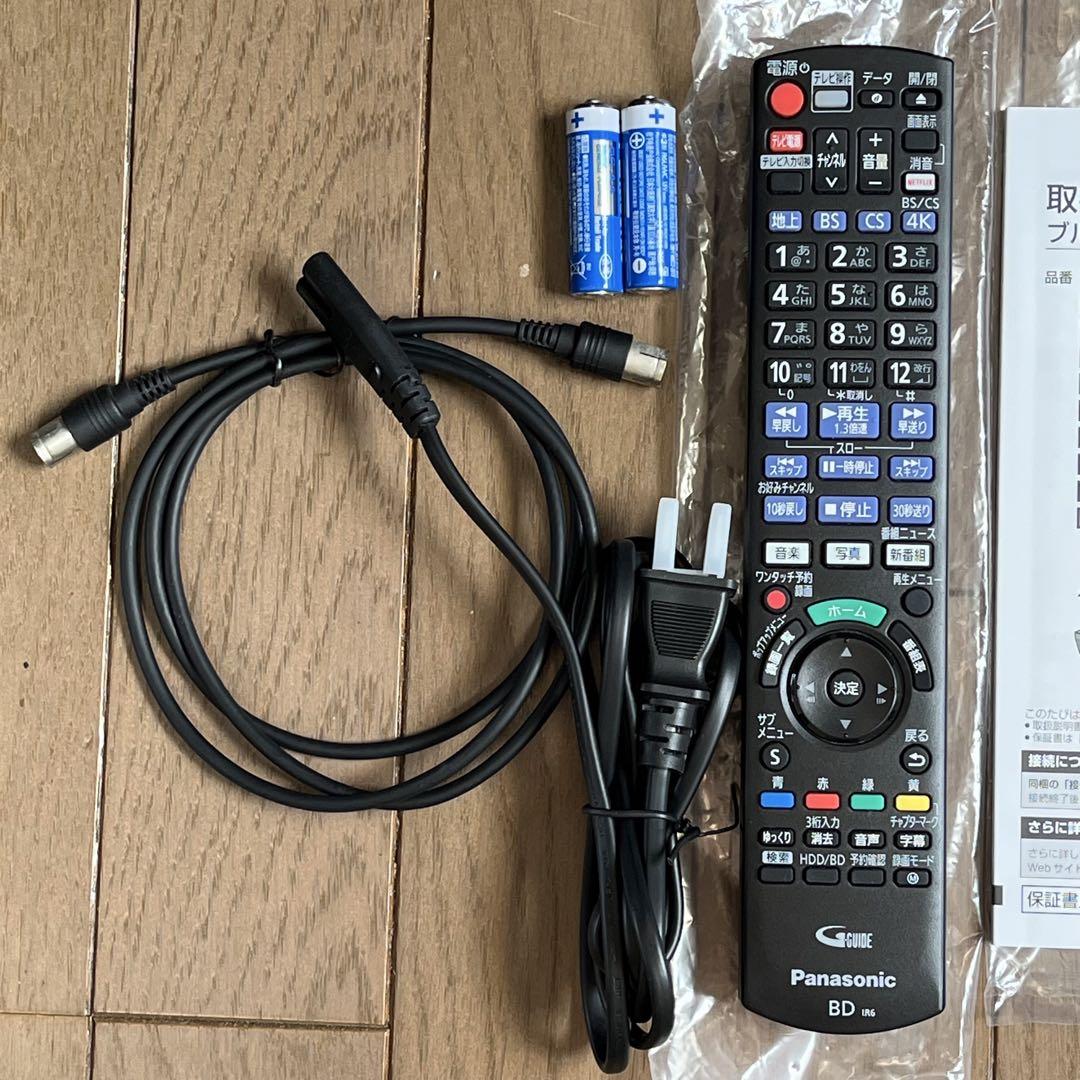 Panasonic ブルーレイレコーダー 4K DIGA DMR-4W101