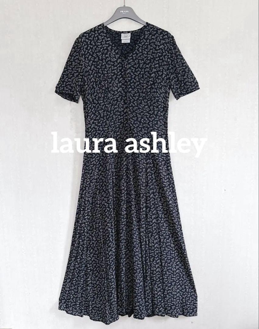 美品】希少 ローラアシュレイ ヴィンテージタグ 小花柄シャツ