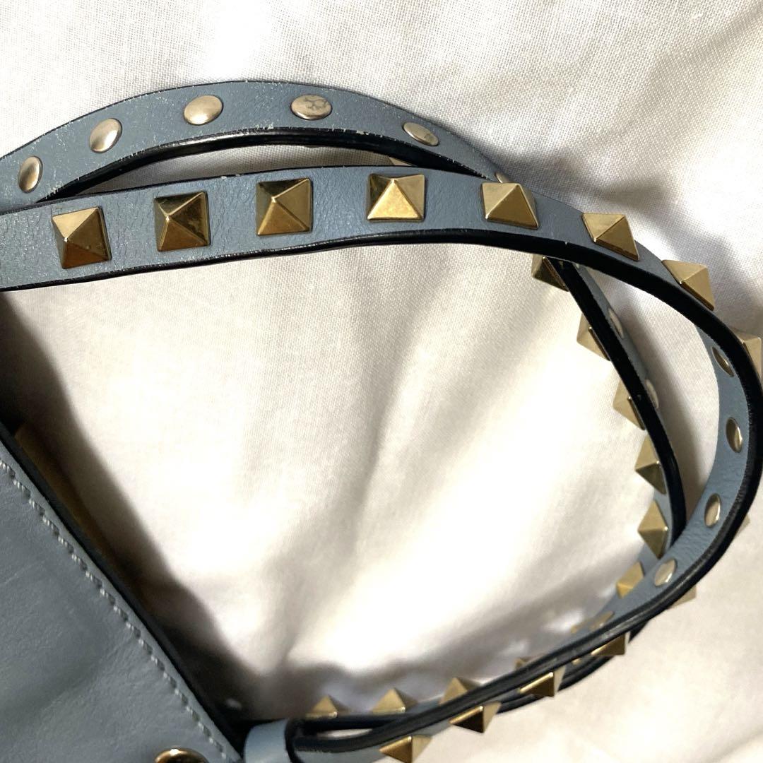 ヴァレンティノ 2WAY ショルダーバッグ ロックスタッズ ハンドバッグ ミニ 画像8