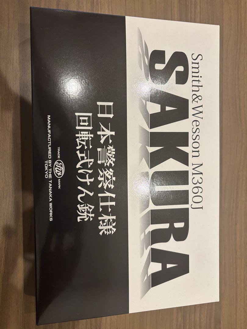 タナカ S&W M360J SAKURA HW
