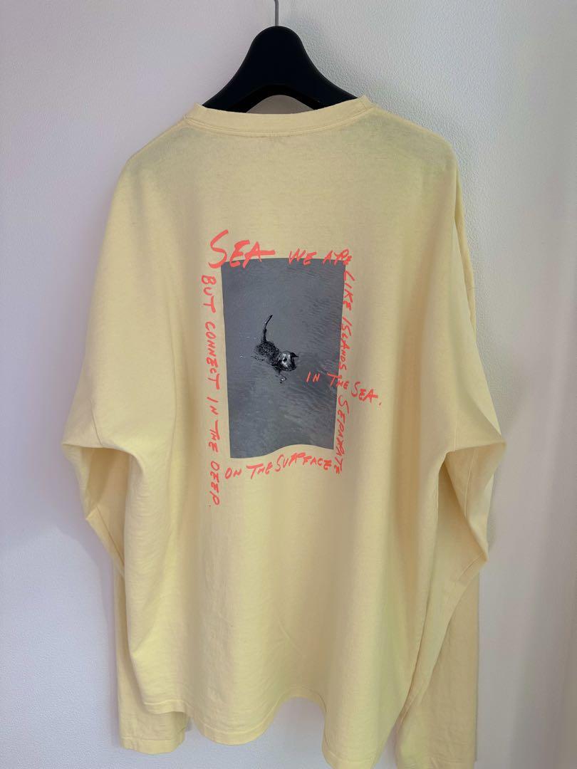 【美品】SEA Japan rie シー 長袖カットソー ロンT 4XL