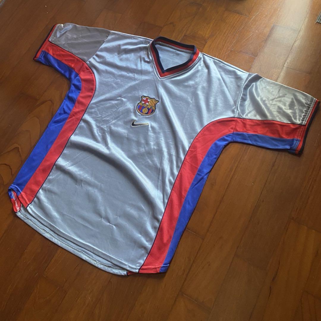【大放出セール】 100周年 99-01 UK製 BARCELONA NIKE ユニフォーム メルカリ - ウェア