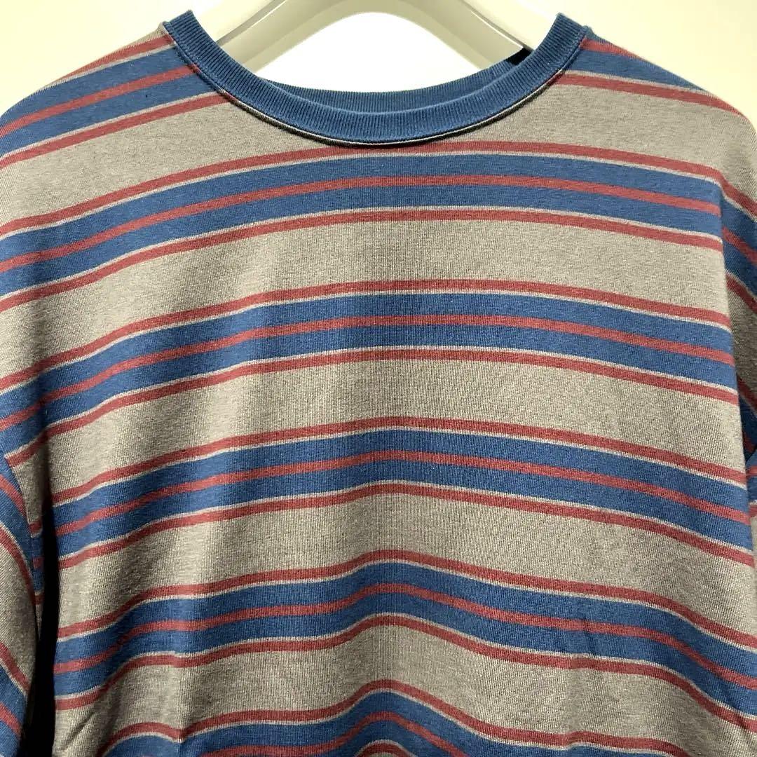 WTAPS 23AWボーダー長袖Tシャツ232ATDT-CSM16