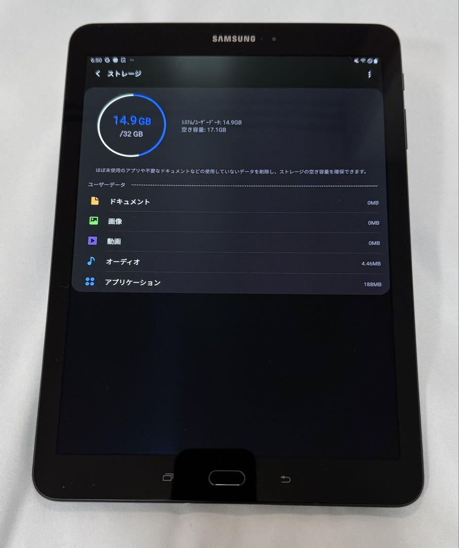 Androidタブレット本体 SAMSUNG Galaxy Tab S3 (SM-T825N0) 32GB