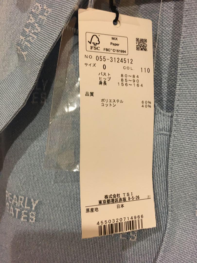 PEARLY GATES リボン付きワンピース チュニック サイズ0