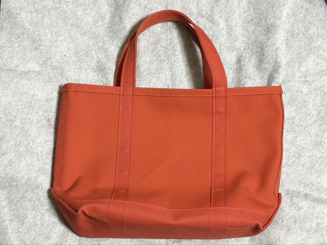 ネットオフ 送料得店  美品】ORCIVAL キャンバストートバッグ Mサイズ バーミリオン バッグ