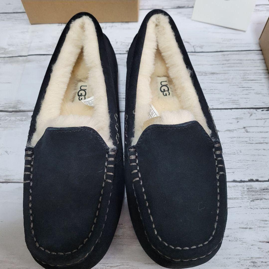 ウォータープルーフ☆25cm サイズ8 アグUGGアンスレー ブラック