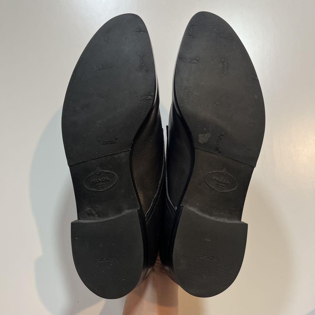 靴 PRADA Oxford Shoes Black