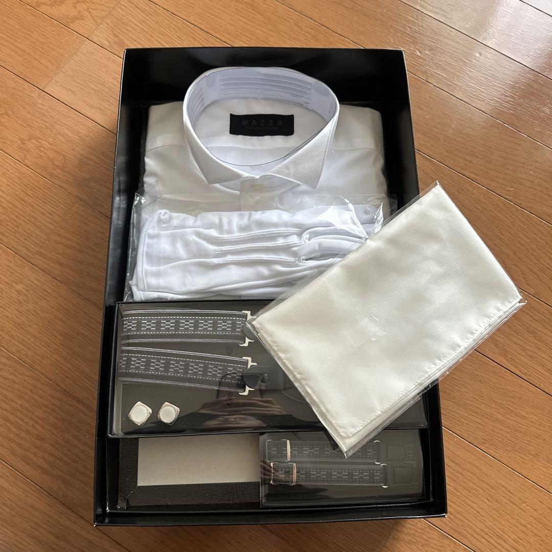 新郎 シャツ小物セット MAZZO ワタベウェディング メンズ