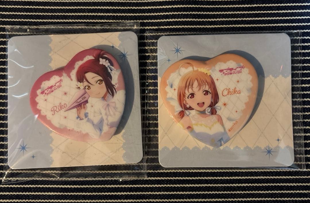 ラブライブ 缶バッジ モーリーファンタジー 高海千歌 桜内梨子 - メルカリ