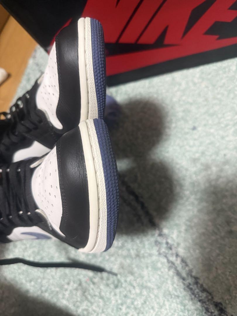 靴 Nike Air Jordan 1 Retro High \"Blue Moon\"