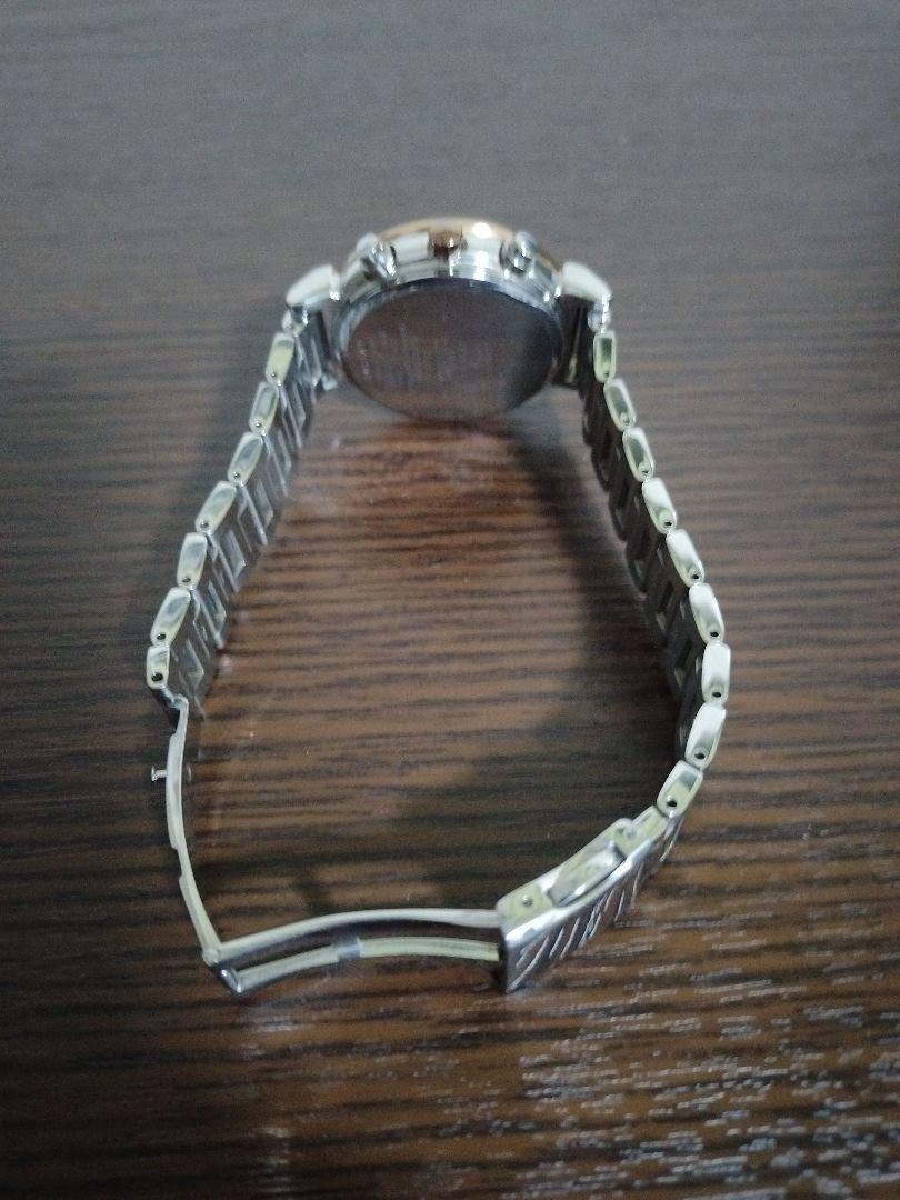 SEIKO ルキア ソーラー クロノグラフ腕時計 シルバー・ゴールド