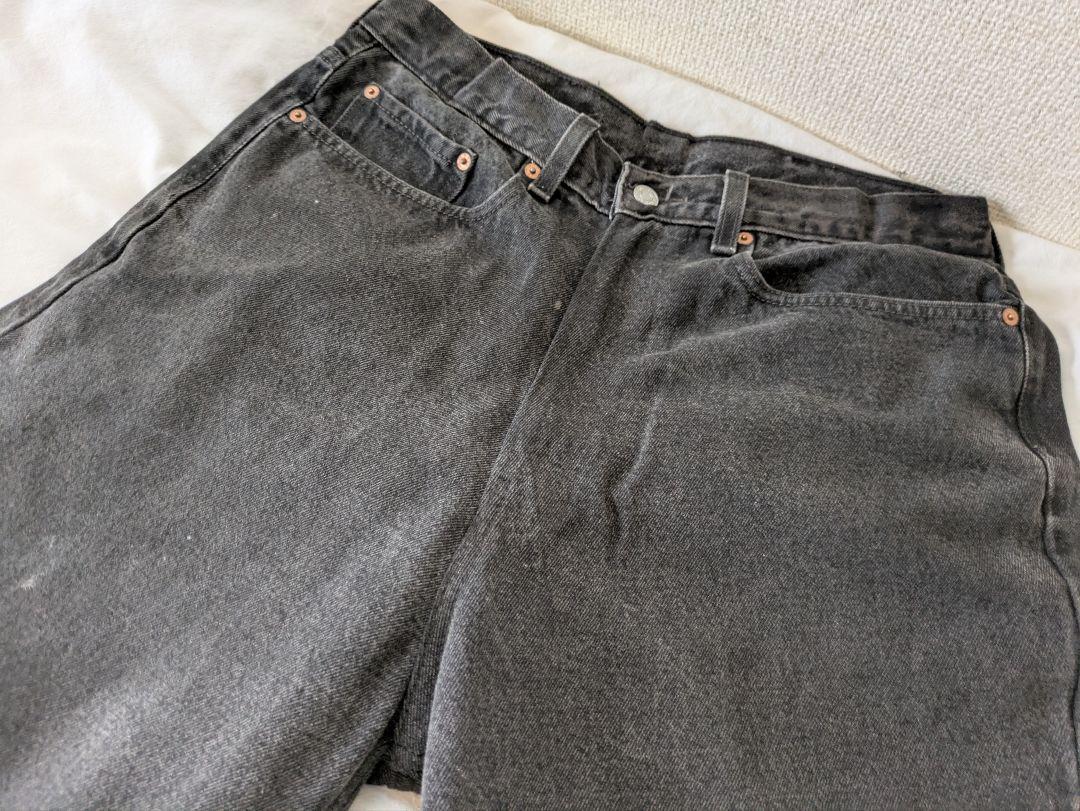 Levi's 560 ヴィンテージ ブラックデニム Levi's 560 ヴィンテージ ブラックデニム
