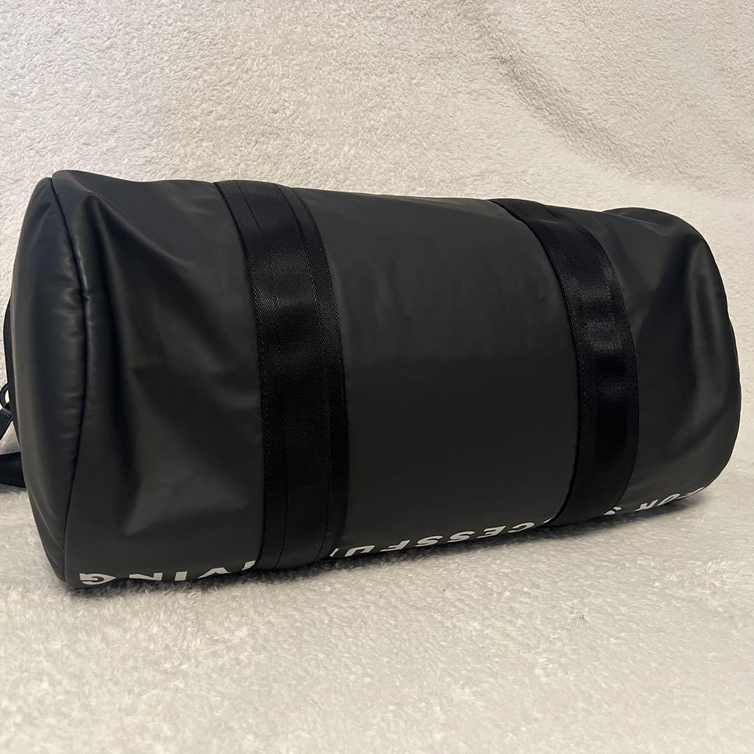 美品 DIESEL ディーゼル ロゴ 2way ショルダーバッグ ブラック