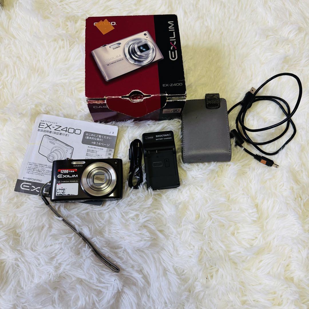 CASIO EXILIM EX-Z400 12.1メガピクセル デジタルカメラ EX-Z400 - デジタルカメラ - CASIO