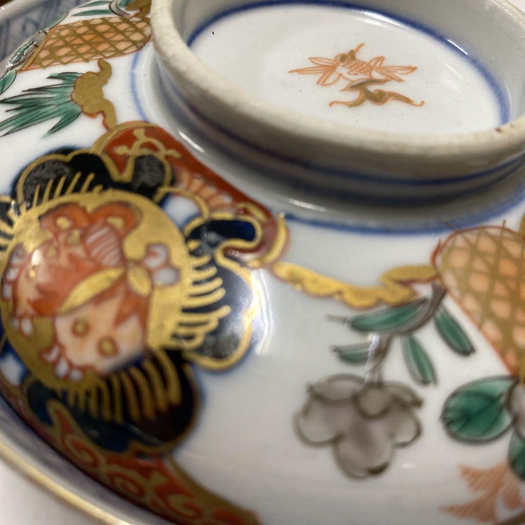 古伊万里？有田？九谷？蓋付き茶碗2客