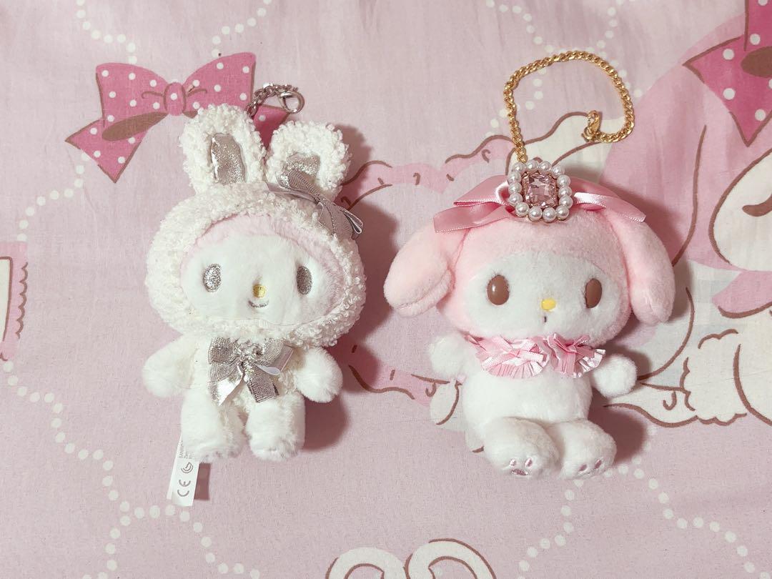 マイメロディ ぬいぐるみキーホルダー 2点セット