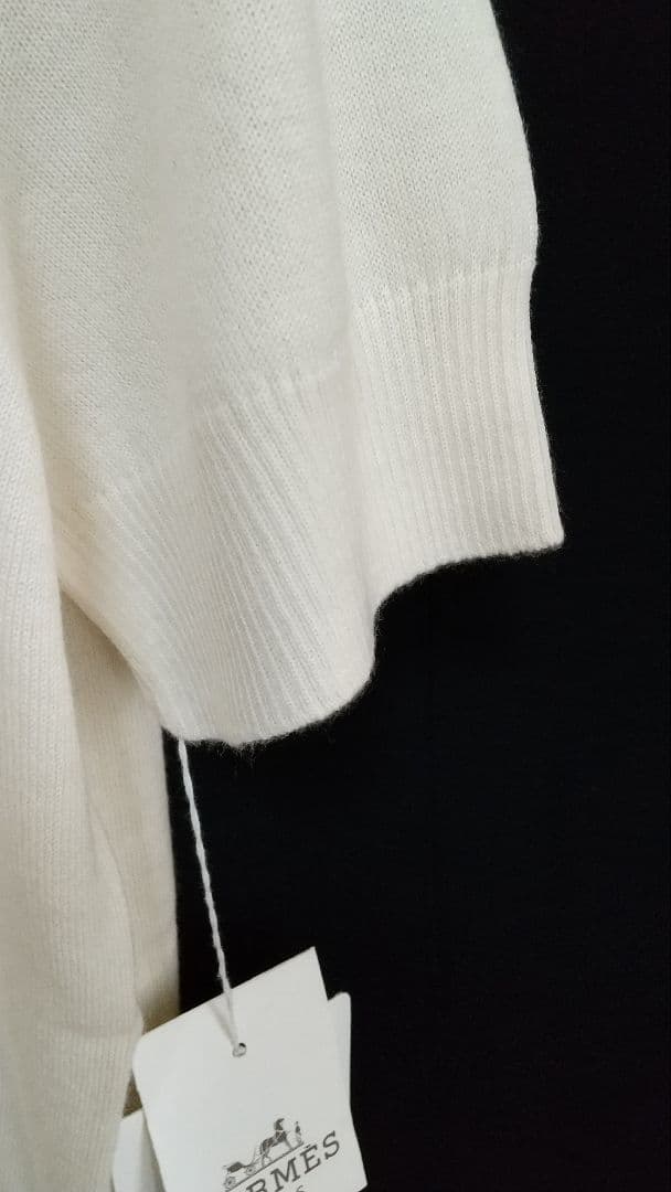 【新品未使用タグ付き】エルメス/カシミア100％アンサンブルセット/正規品