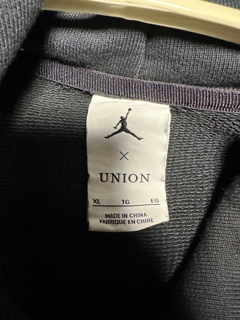 airjordan union フーディ　XL パーカー