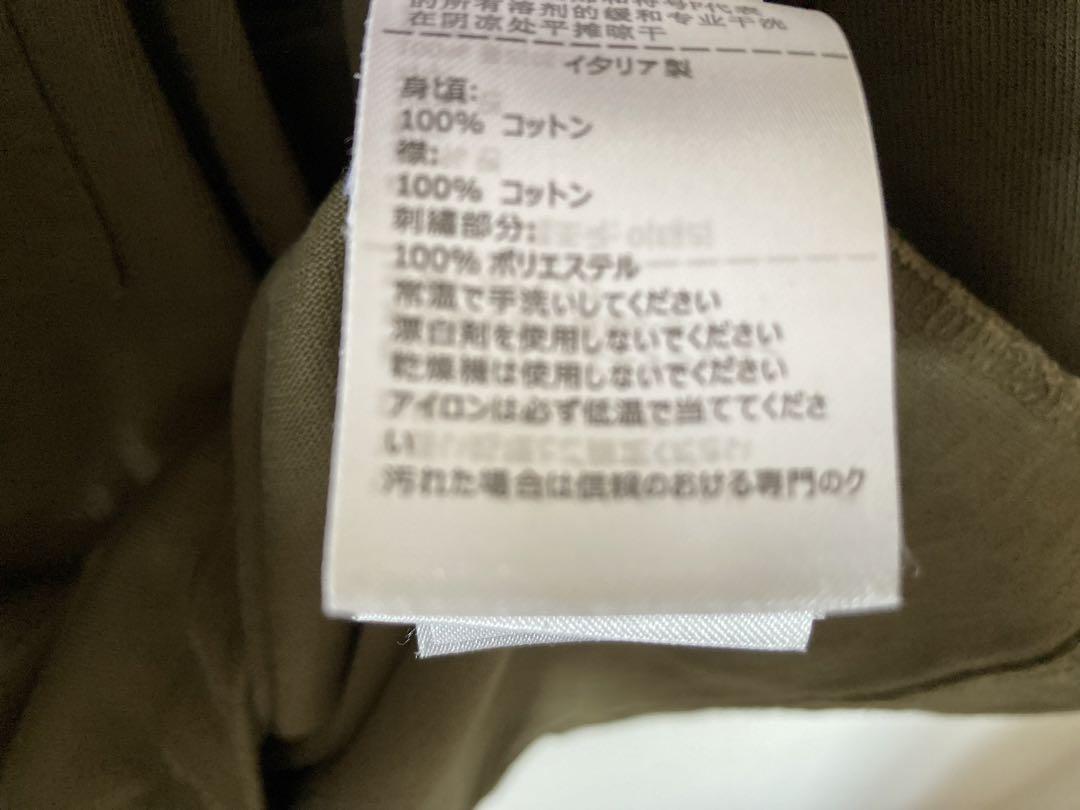 美品　BOTTGA VENETA ボッテガべネタ　Tシャツ　カーキ　L