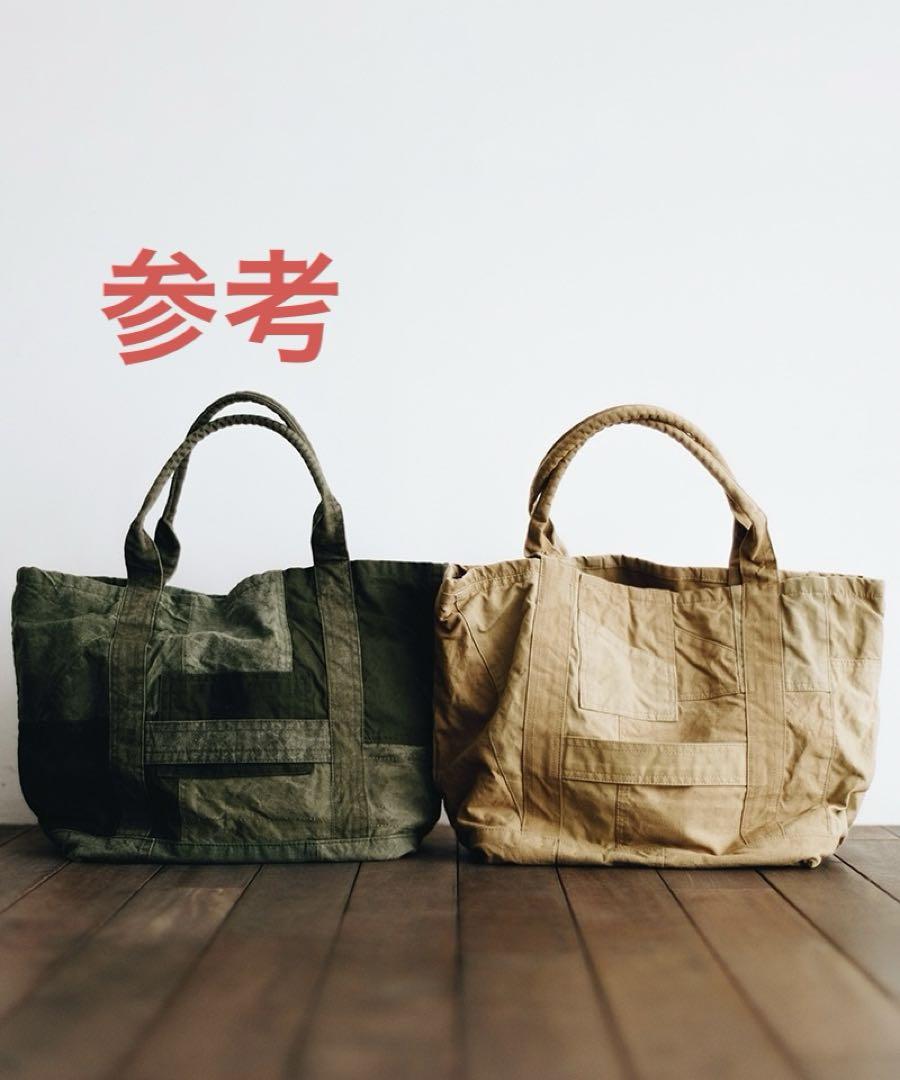 バッグ hobo COTTON US ARMY CLOTH PATCHWORK TOTE