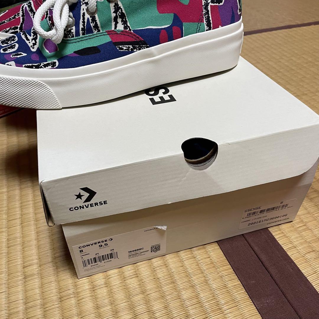 エッセンシャルズ　コンバース　スニーカー