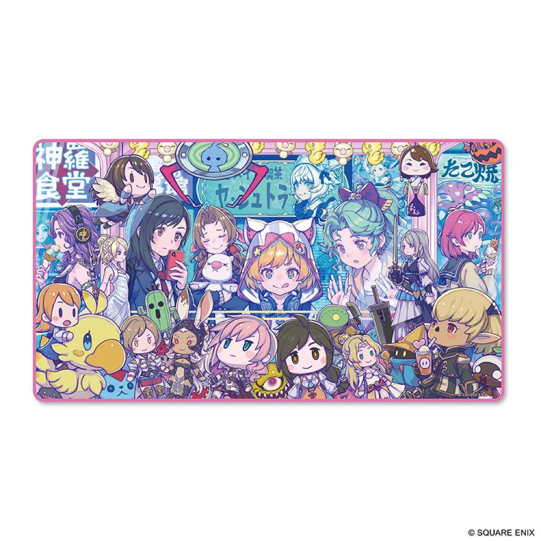 ちびキャラ プレイマット ファイナルファンタジー プレイマット #SQkawaii Sounds -FINAL FANTASY- - メルカリ