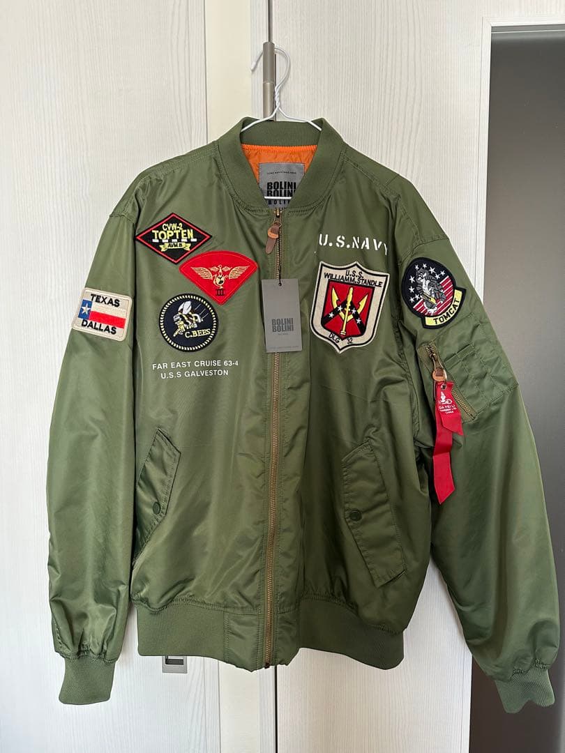 U.S. NAVY MA-1フライトジャケット