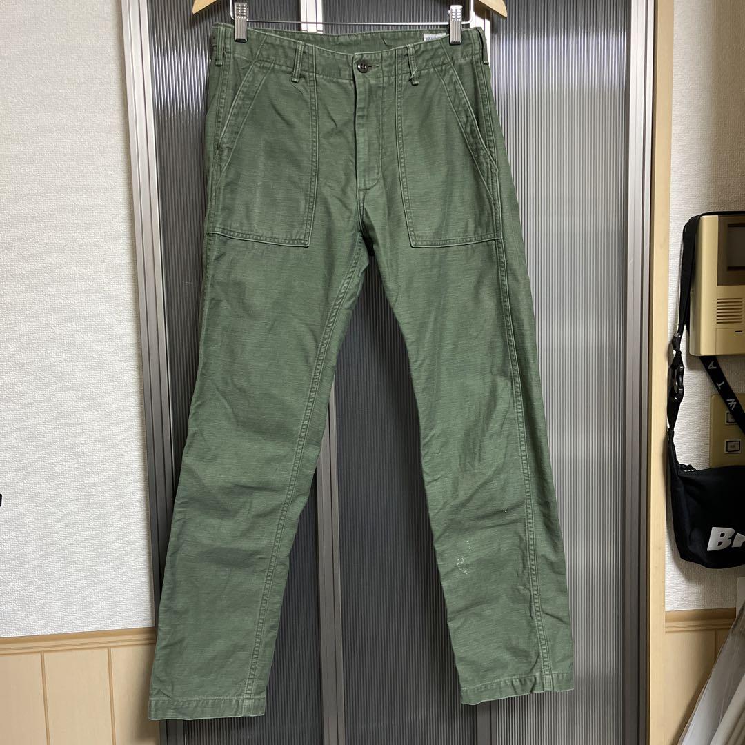 orslow カーキ パンツ orslow US ARMY FATIGUE pants ベイカーパンツ