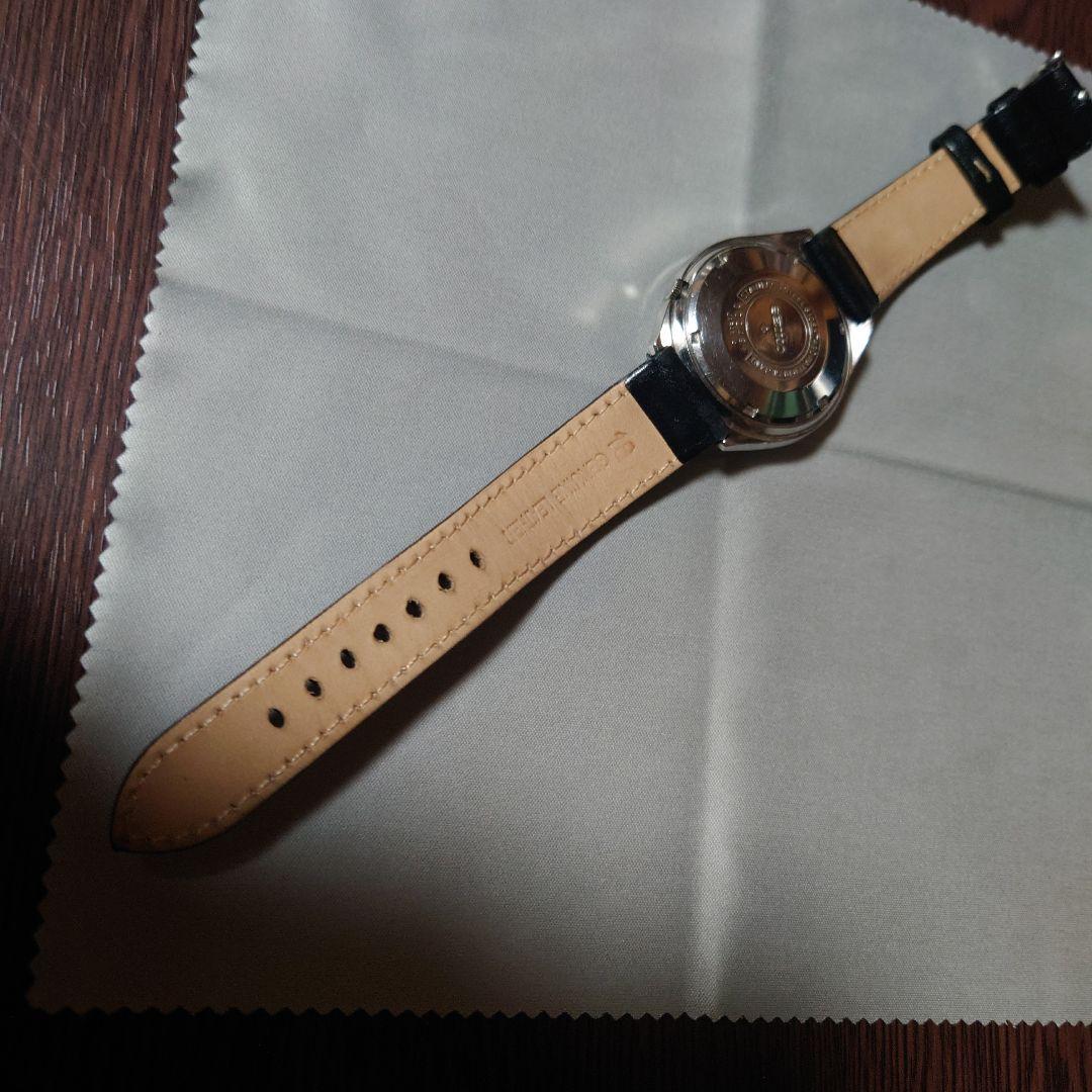 セイコー 自動巻き時計 シルバー/ブラック