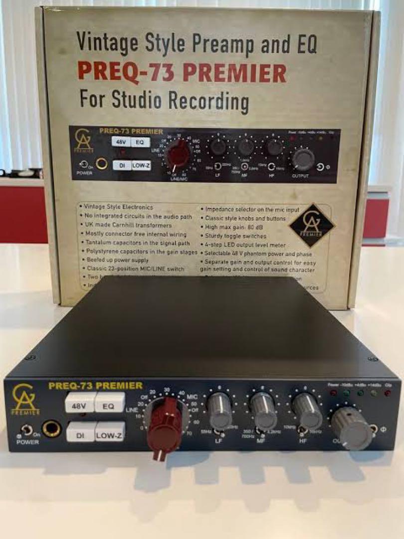 配信機器・PA機器・レコーディング機器 Golden Age Project PREQ-73 Premier
