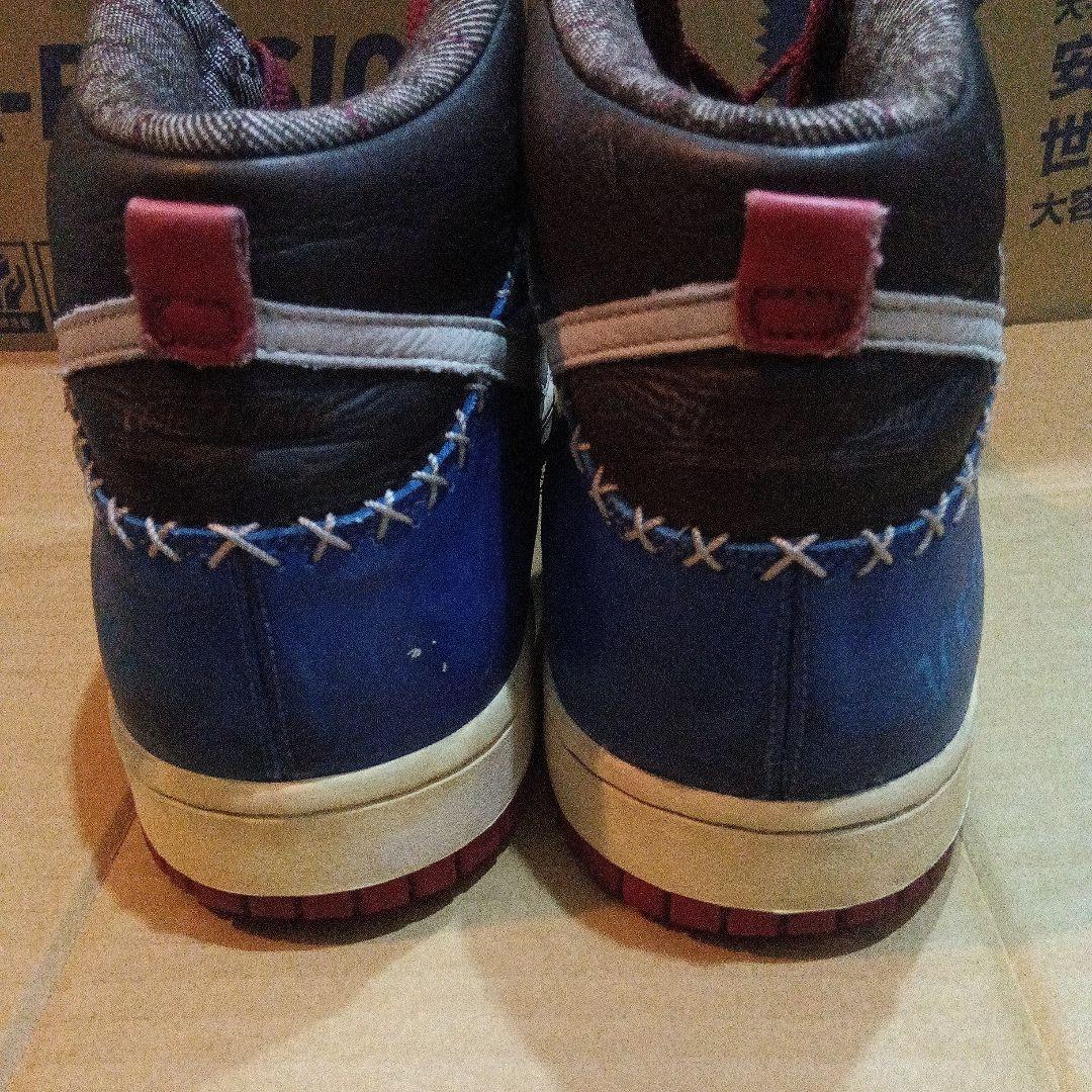 ナイキ ダンク DUNK NIKE Untold truth レッド　ブルー