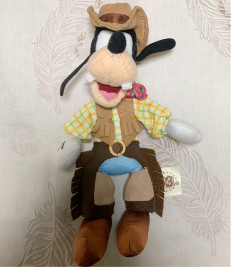 ディズニー　グーフィー　カウボーイ　ウェスタン　ぬいぐるみ ディズニーグーフィーカウボーイウェスタンぬいぐるみ