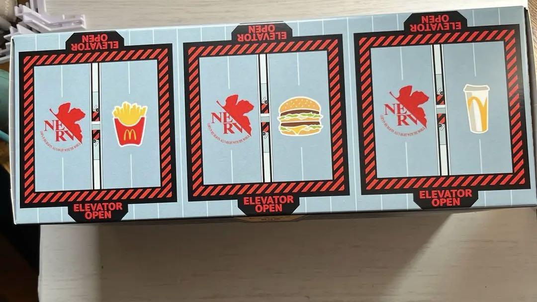【新品 ・未使用】マクドナルド・エヴァンゲリオンコラボフィギュア