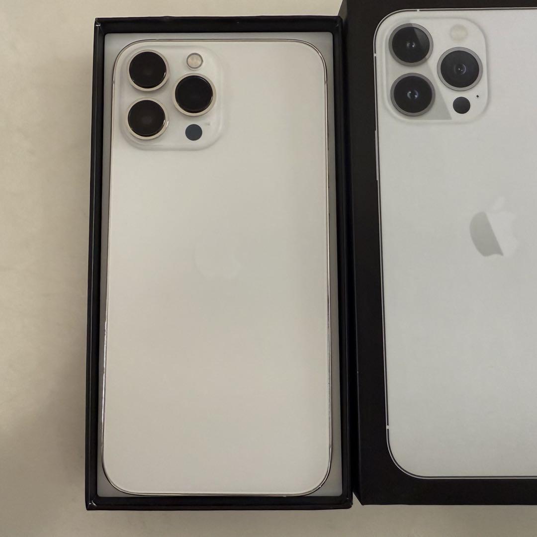 iPhone13ProMax 128GB シルバー　バッテリー100%