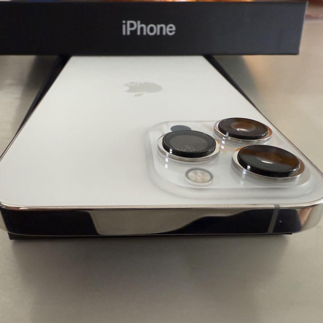 iPhone13ProMax 128GB シルバー　バッテリー100%