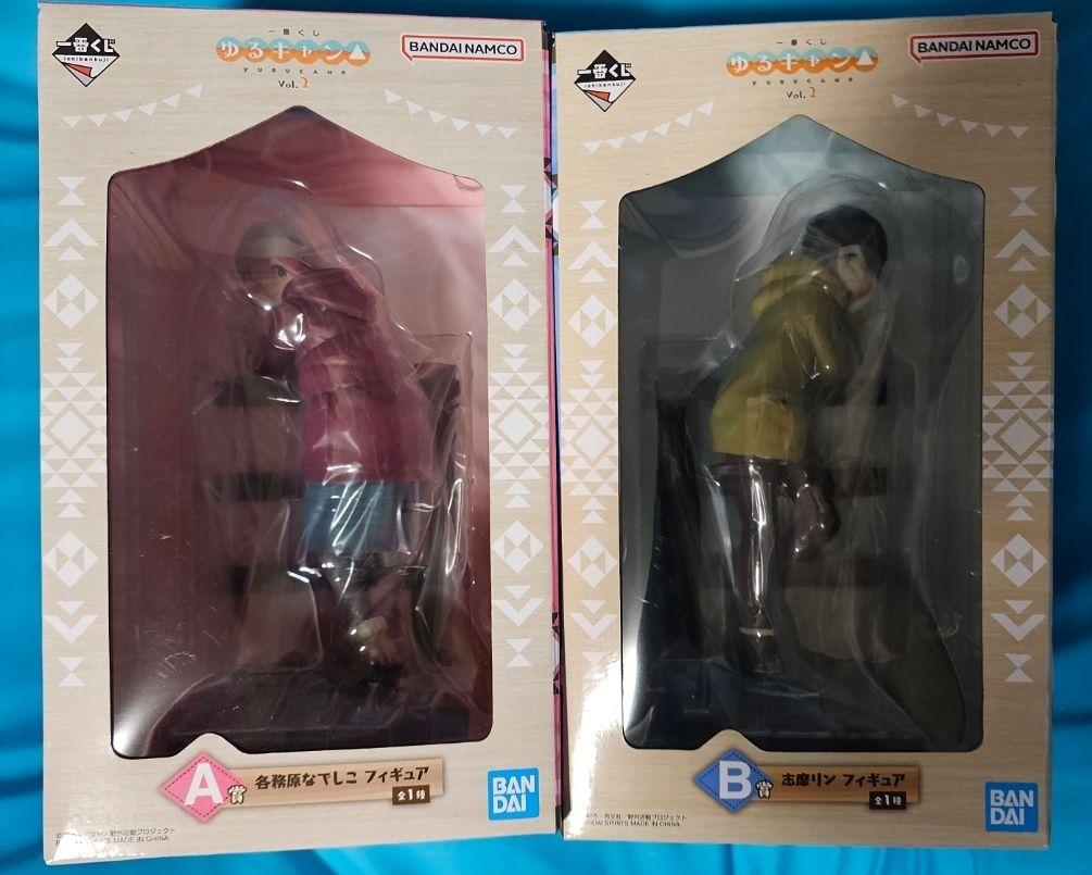 ゆるキャン　一番くじ　フィギュアセット ゆるキャン 一番くじ フィギュア セット A賞 B賞 - メルカリ