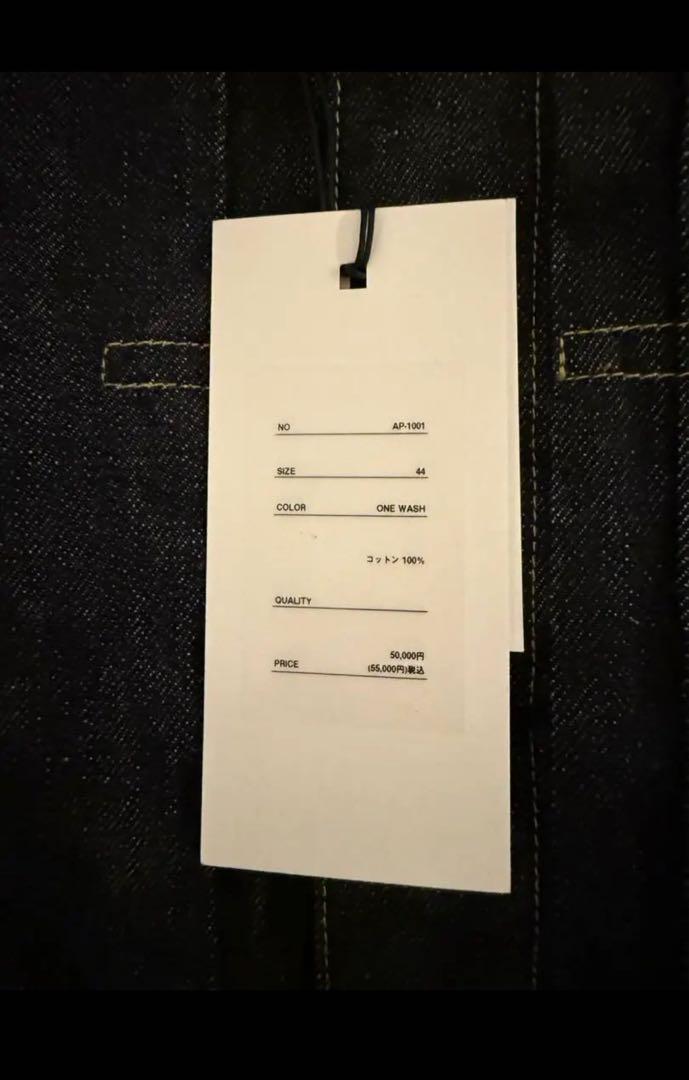 ジャケット・アウター 25SS A.PRESSE 1st Type Denim Jacket