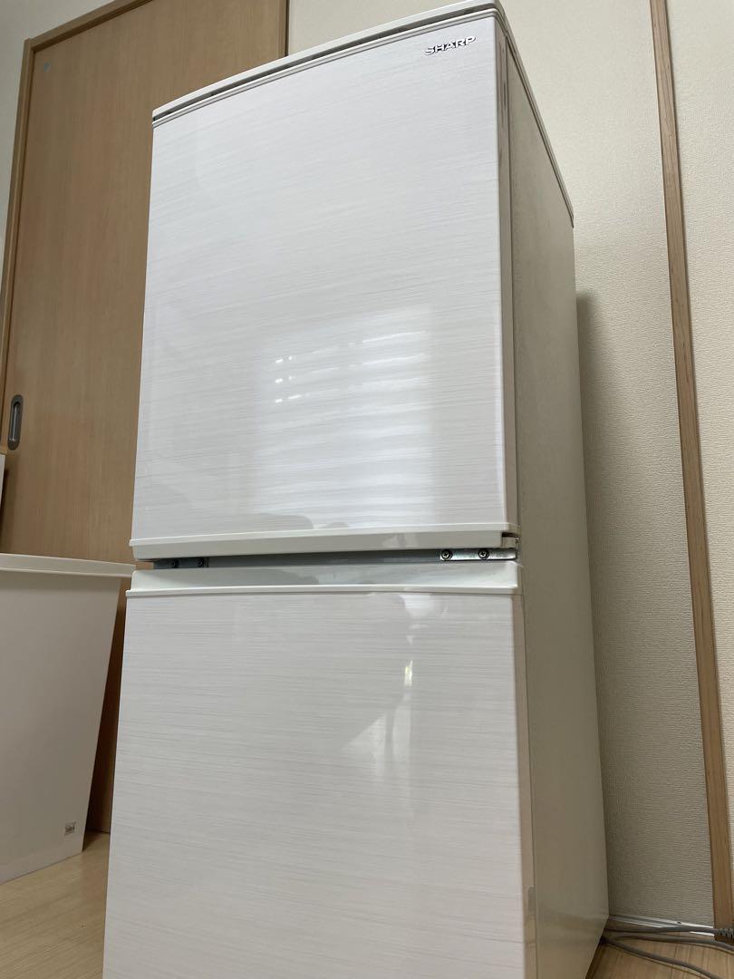 人気モデル★2020年製★美品★SHARP 137L 冷蔵庫SJ-D14F-W