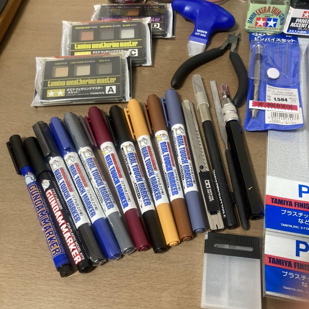 プラモデル工具まとめ売り
