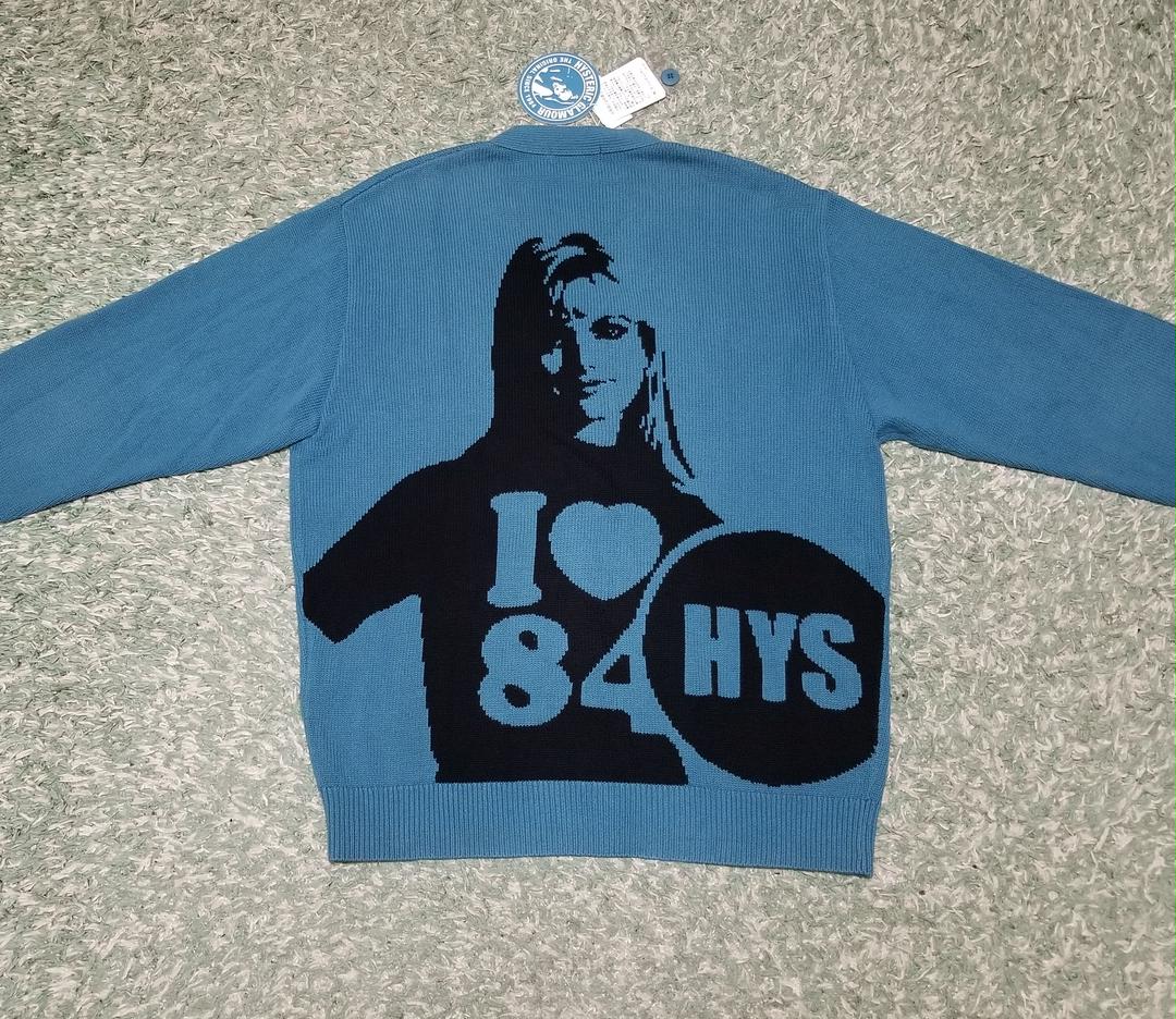 2022春夏 新品 L デカっLOGO ガール 編込み❕ I LOVE♡ヒス カーデ sI8Qe-m63852164860 通販定番