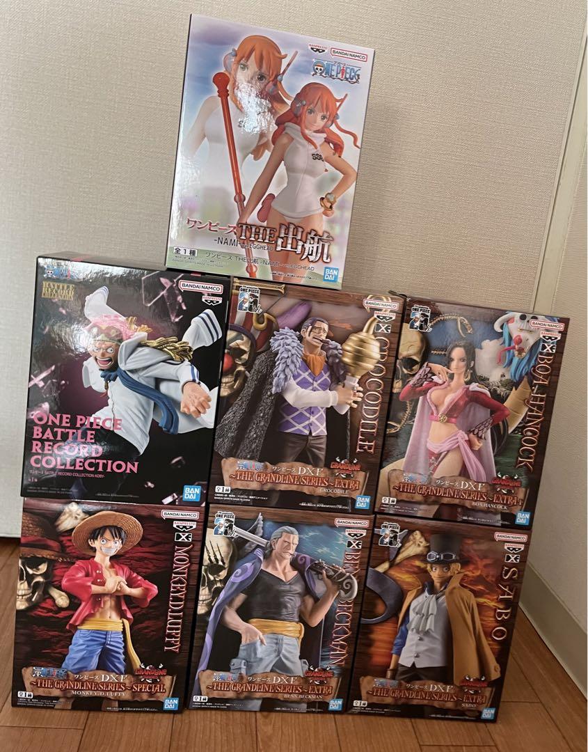 ワンピース フィギュア まとめ売り セット売り ワンピースフィギュアまとめ売り7体セット - メルカリ