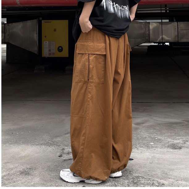 ワイドパンツ サルエルパンツ ストリート ユニセックス 袴パンツ - メルカリ ワイドパンツ サルエルパンツ ストリート ユニセックス 袴パンツ - メルカリ