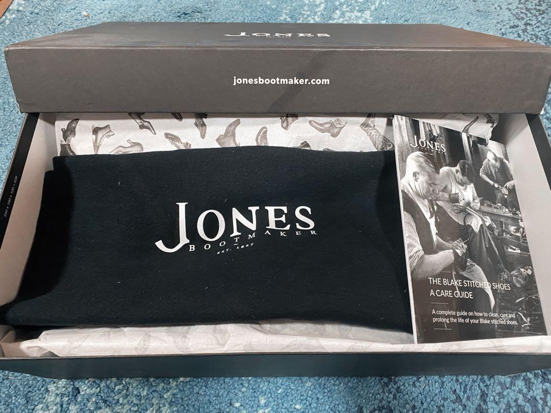 英国Jones Bootmaker Chino セミブローグ 27cm