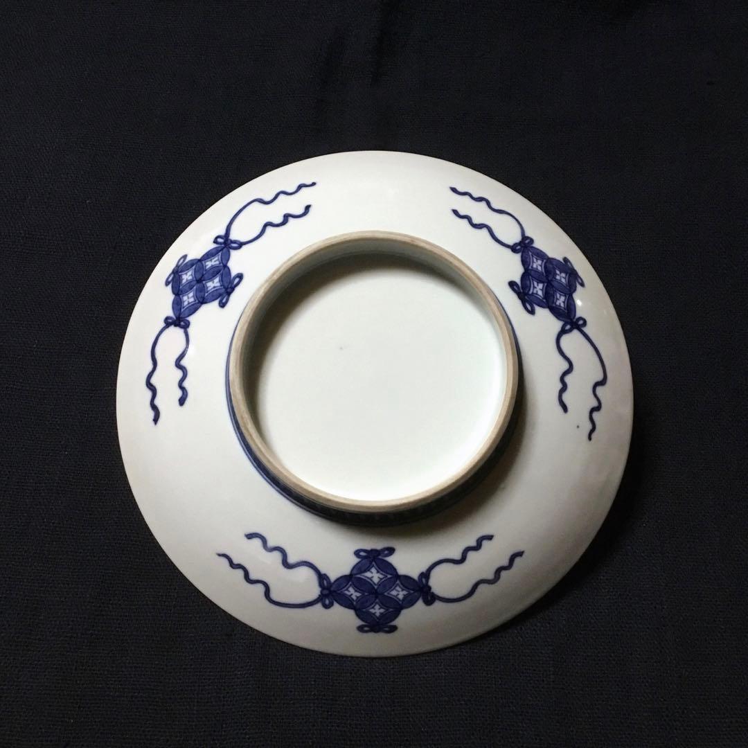 【かず様お取り置き品】有田焼 鍋島様式 色絵藤袴文 七寸高台皿 /骨董/時代物 有田焼 鍋島様式 色絵藤袴文 七寸高台皿 飾皿 /骨董/時代物