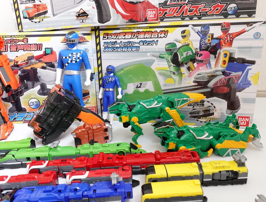美品　トッキュウジャー　まとめ売り Amazon.co.jp: 変形玩具 まとめ売りセット 烈車戦隊トッキュウ