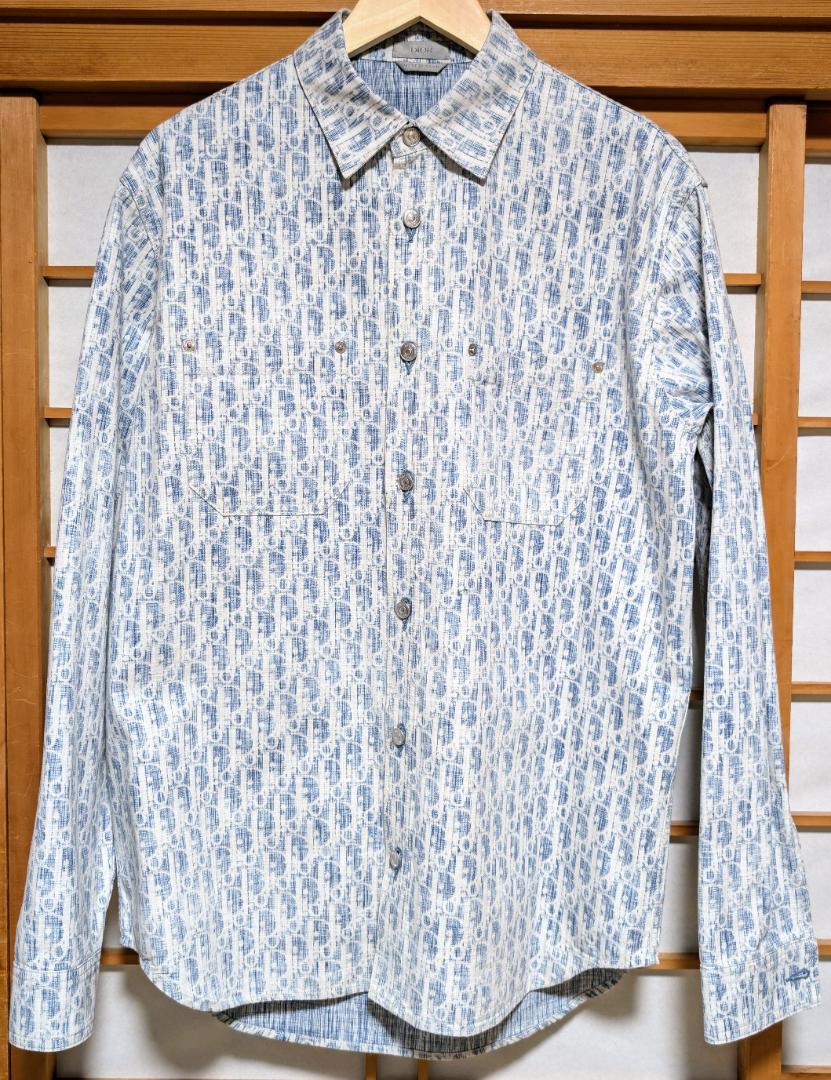 DIOR オブリーク カスリ コットンデニム シャツ 38 - メルカリ DIOR オブリーク カスリ コットンデニム シャツ 38 - メルカリ